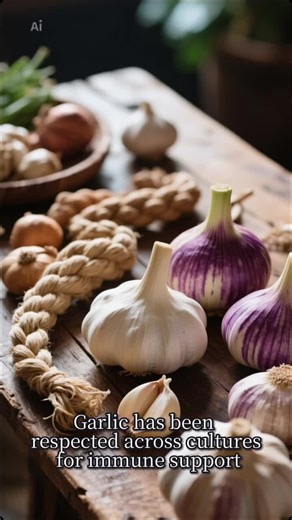 #CapCut Caption: This one protected households long before supplements 🧄#HerbalRemedy #DigestiveSupport #NaturalWellness #holistichealth