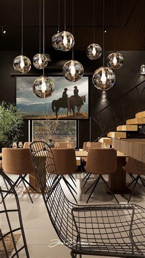Grota w stylu country loft