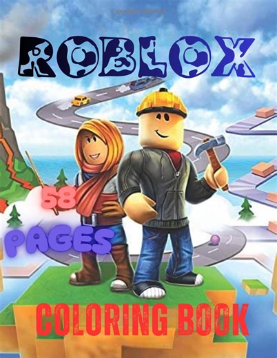 58 Roblox Character Coloring Pages for Kids (digital Download) - Etsy
