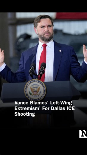 Vice President JD Vance called Joshua Jahn, a "violent left-wing extremist," after he opened fire at the Dallas ICE field office, killing one detainee and injuring two others before dying from a self-inflicted gunshot wound. He cited anti-ICE messaging as evidence but noted some details remain undisclosed. | Newsweek