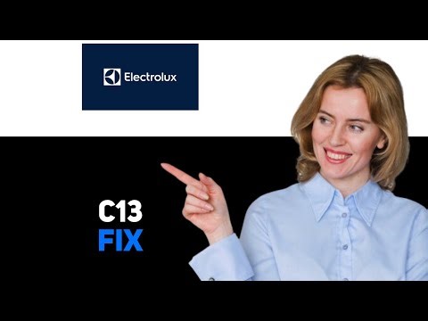 Electrolux Dishwasher Error Code C13 2025