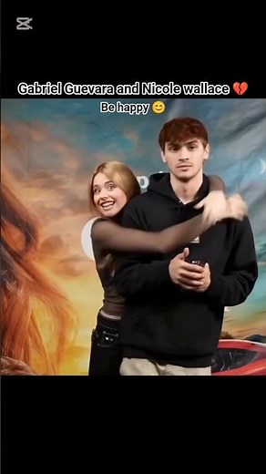 Gabriel Guevara and Nicole wallace 💔😢 | Be Happy😀🤩 | Culpa Mia 💙 | Nick and Noah 😭 | #ytshorts #love