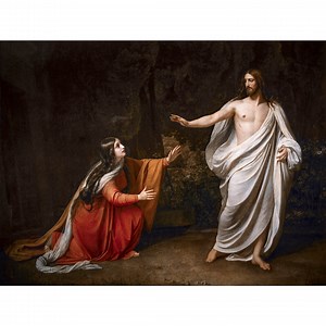 Alexander Andreyevich Ivanov 1835, Christ's Appearance to Mary Magdalene After the Resurrection | Art Print | Canvas Print | Reprodiuction - Etsy
