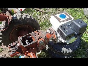 MTZ 05 motoblok. kārba ,motors