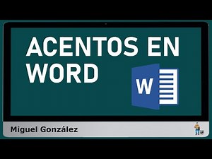 Cómo Poner Acentos en Microsoft Word