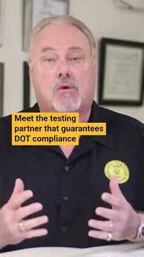 Schedule Your Mandatory DOT Testing Today