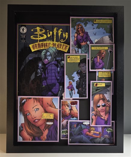 Buffy the Vampire Slayer 3D Shadowbox – Dark Horse Comics Fan Art & Collector Gift - Etsy
