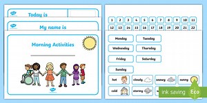 SEN Morning Activities Booklet