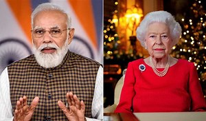 Indian PM Narendra Modi wishes Queen Elizabeth II speedy recovery and prays for her good health