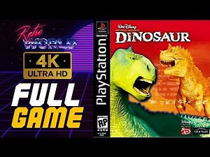 Disney's Dinosaur (PS1) | Playstation Longplay | No Commentary 4K