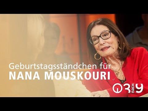 Nana Mouskouri freut sich über 90 weiße Rosen // 3nach9