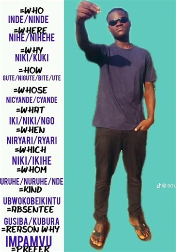 umva twige icyongereza