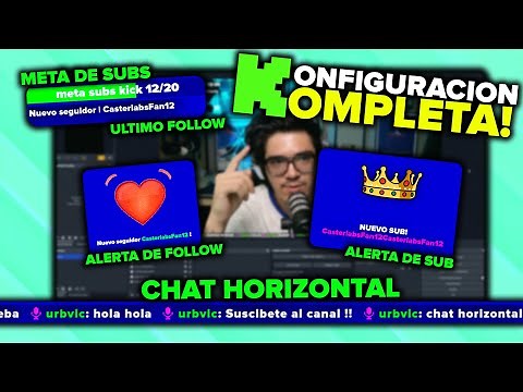🔥 CONFIGURACION COMPLETA DE STREAM EN KICK (OVERLAYS ALERTAS Y WIDGETS) | Tutorial | #nexusclips
