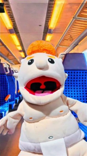 DON’T SIT ON THE TRAIN 🚂 #smlpv #funny #smljeffy #jeffy #puppet #viral #thomasandfriends ￼