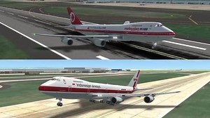 Malaysia Airlines dan Garuda Indonesia dalam Simulasi Penerbangan