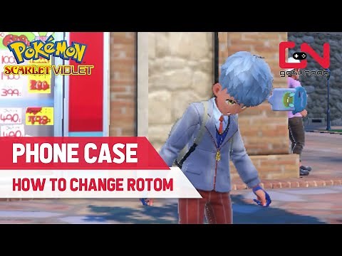 How to Change Rotom Phone Case in Pokemon Scarlet and Violet