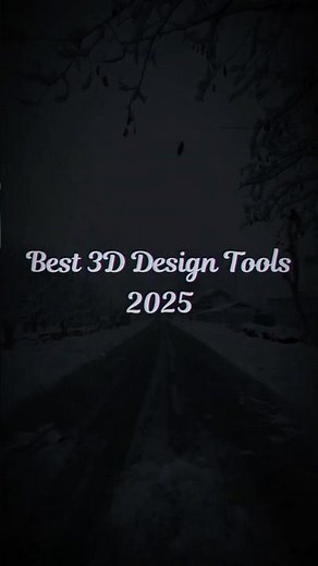 Best 3D Design Tools 2025 #graphicdesigner #3ddesign #designtool