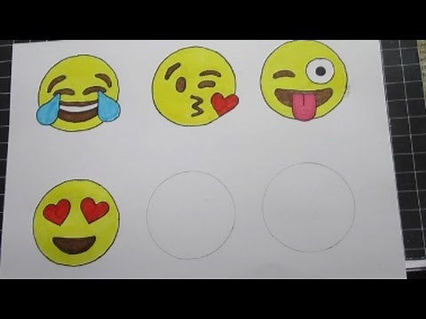 Emojis leren tekenen: Deel 2! (met uitleg)