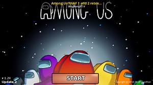 Among Us FNAF 1 and 2 retexture Mod for Five Nights at Freddy's World | FNaF World Mods