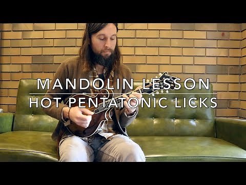 Hot Pentatonic Licks: Mandolin Lesson