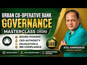 Urban Co-operative Bank Governance Masterclass (2026) | Board Powers, CEO Authority/Powers.