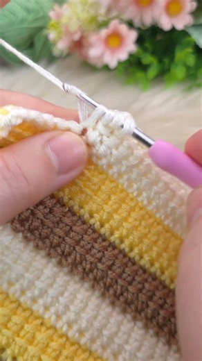 Cream Crochet Baby Blanket – Step by Step Tutorial (Easy & Elegant Pattern) #crochet #knitting