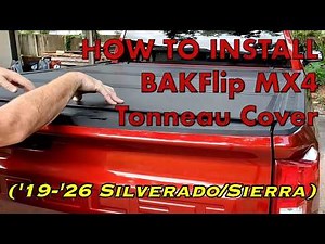 BAKFlip MX4 Hard Bed Cover Install - Easy Step-by-Step