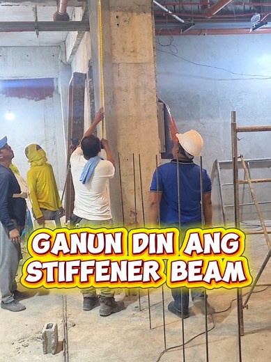 Stiffener Column at Beam: Construction Guide