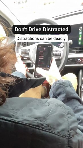 🚗 Would you risk it? 🚗 Some distractions seem harmless—until they’re not. See the dangers in action and learn how to drive smarter. 🛑 Learn more at AAA.com/Distracted. #EyesOnTheRoad #DriveSmart #StaySafe
