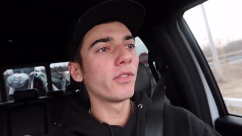 A Yamaha test ride took a perilous turn before ending safely