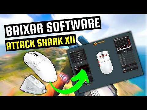 Como Baixar e Configurar Software Attack Shark X11