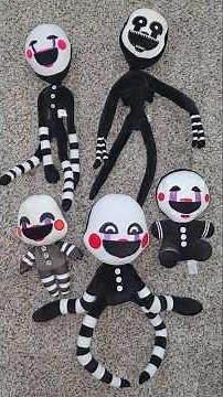 Comparing 5 Different Puppet Plushies from Five Nights at Freddy's