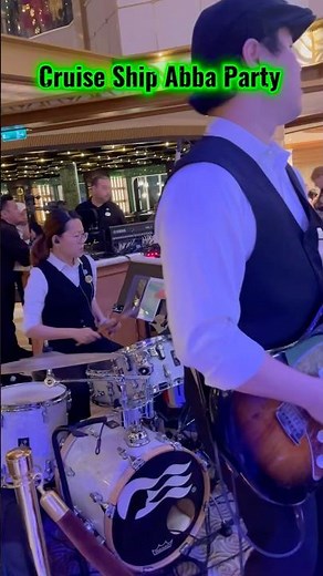 ABBA Party Night on Discovery Princess #cruiseship #travel #shorts #music #dance