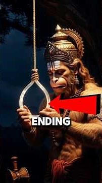 😱 why did hanuman think about ending his life? | ramayana secret #hanuman #ramayan