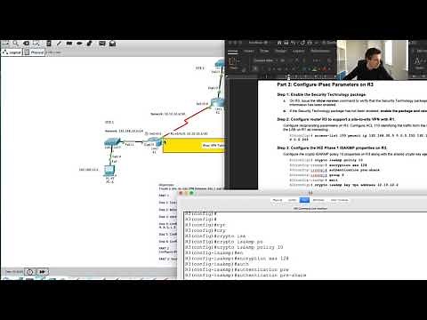 How To Configure VPNs using Cisco Packet Tracer - Part FOUR