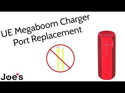 Ultimate Ears UE Megaboom Doesnt Charge Charger Port Replacement