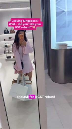 Parul | Aseem Travel couple ✈️🧿 on Instagram: "🇸🇬 TAX (GST) REFUND IN SINGAPORE – EASY STEPS FOR TOURISTS 🛍️ STEP 1: Shop Smart ✔️ Spend minimum SGD 100 in one store ✔️ Shop only at GST Refund (eTRS) participating stores 🪪 STEP 2: Ask for GST Refund ✔️ Show your passport at billing ✔️ Store links your purchase to eTRS system 🧳 STEP 3: Go Early to Airport ✔️ Reach Changi Airport early ✔️ Do this BEFORE check-in if goods are in luggage 🖥️ STEP 4: Use eTRS Kiosk ✔️ Scan your passport ✔️ Sele