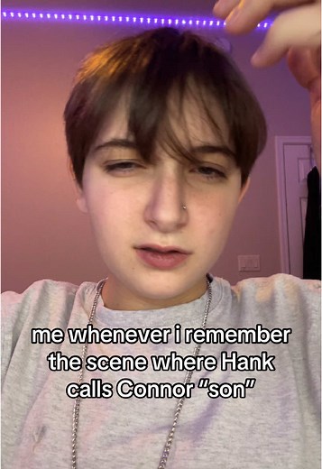 Emotional Father-Son Moments in Hank and Connor's Story