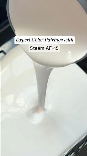 Expert Color Pairings with Steam AF-15 from #BenjaminMoore