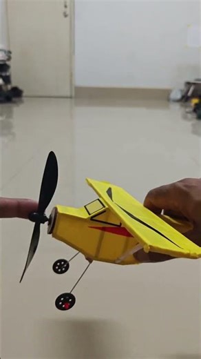 Handmade Rubber Powered Model Aeroplane