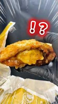【ケンタッキー】やけくそなバーガーが発売された模様 #グルメ #ケンタッキー