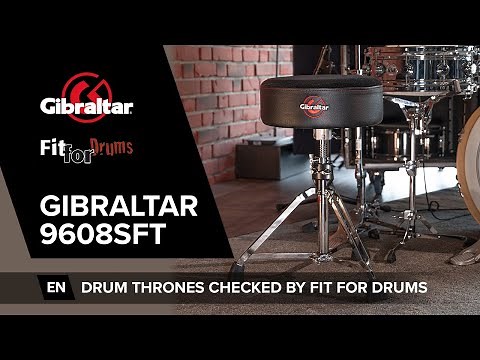 Gibraltar 9608SFT Drum Throne checked by FIT FOR DRUMS (ENG)