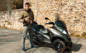 骑士的最终归宿：Piaggio MP3 500 Sport Advanced试用版-带倒车功能！