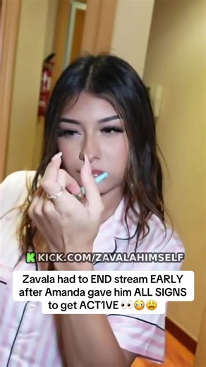 Zavala's Emotional Stream Moment with Amanda Solis