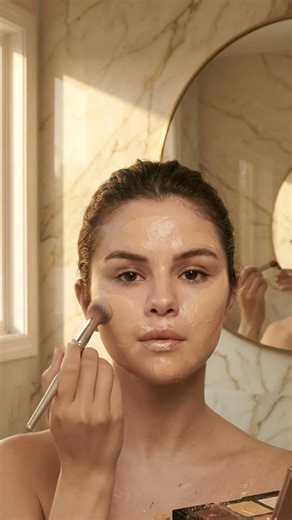 Selena Gomez 🌹 Romantic Latina Makeup #shorts