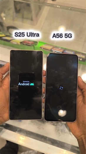 Galaxy S25 Ultra ⚡ vs A56 5G — Speed Test! 🚀