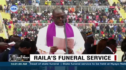The bidding prayer recited by Col. (Rev) Granton Mwanyaya | KTN News Kenya