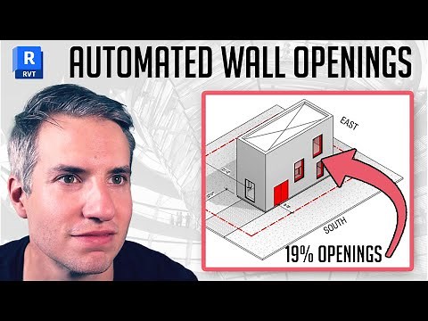 Revit Tutorial: Automate Wall Openings Percentage with Dynamo