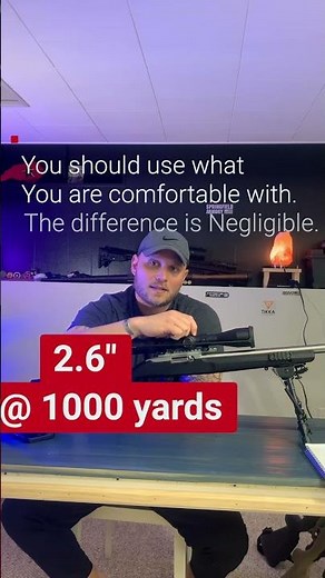 MOA vs MRAD Rifle scopes #gun #firearms