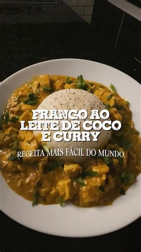 Frango com Leite de Coco e Curry — Alternativa Fácil ao Strogonoff